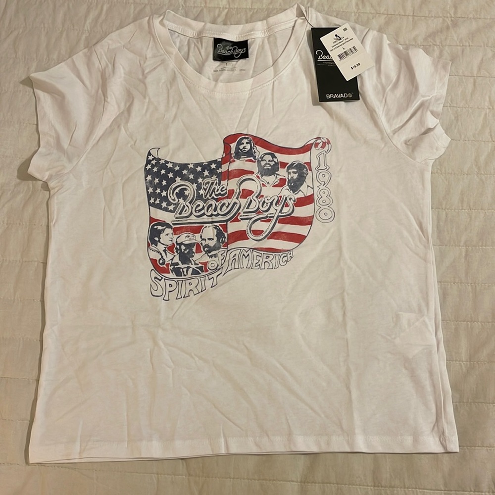 Beach Boys white tee
